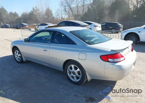2000 Toyota Camry Solara Sle V6 z USA, uszkodzony, nr VIN 2T1CF22P8YC313414